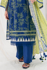 3 Piece Unstitched Printed Lawn Suit CLP-52121