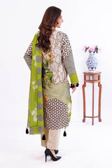 3 Piece Unstitched Printed Lawn Suit CLP-52127