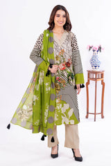 3 Piece Unstitched Printed Lawn Suit CLP-52127