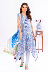 3 Piece Unstitched Printed Lawn Suit CLP-52130