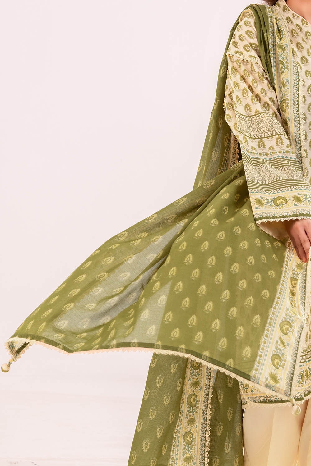3 Piece Unstitched Printed Lawn Suit CLP-52135