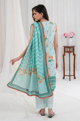 3 Piece Unstitched Printed Lawn Suit CLP-52140