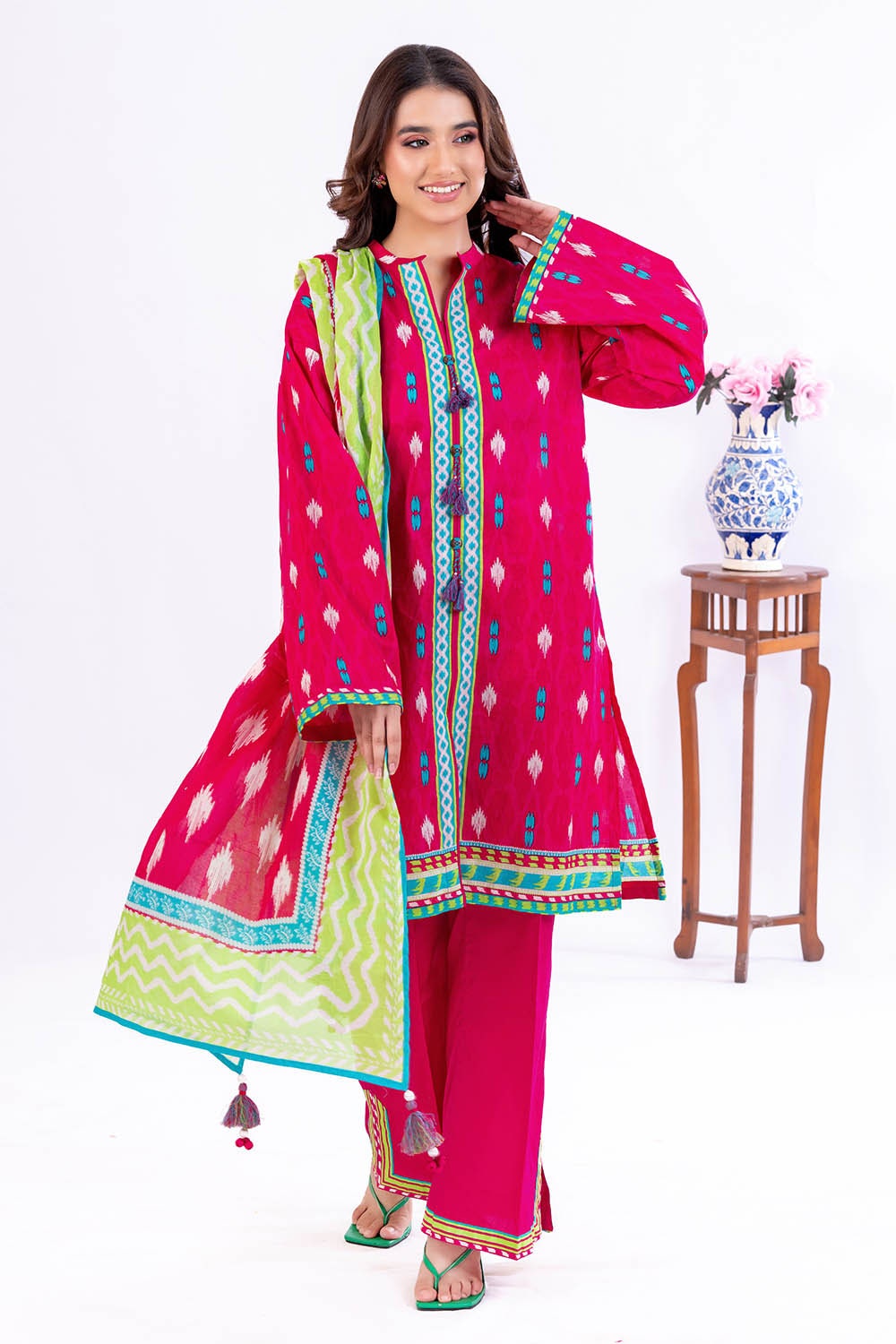 3 Piece Unstitched Printed Lawn Suit CLP-52145