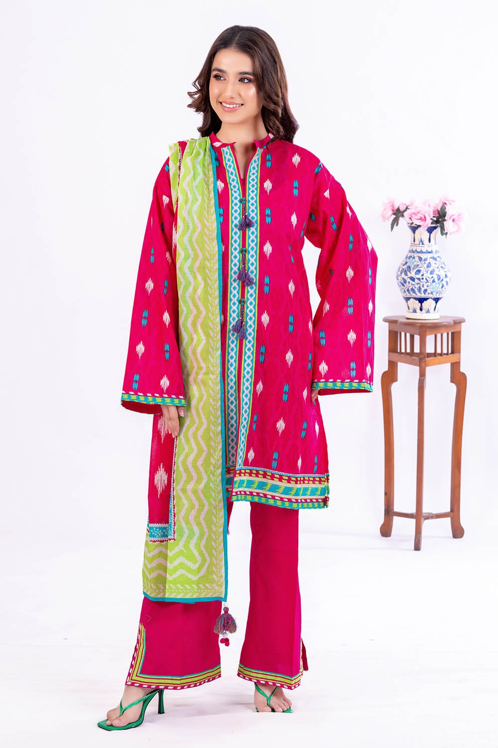 3 Piece Unstitched Printed Lawn Suit CLP-52145