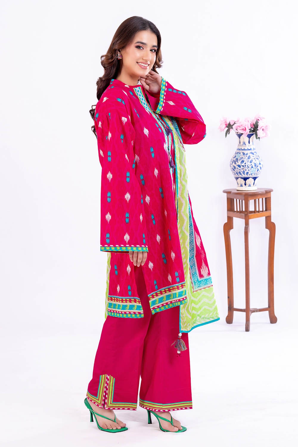 3 Piece Unstitched Printed Lawn Suit CLP-52145