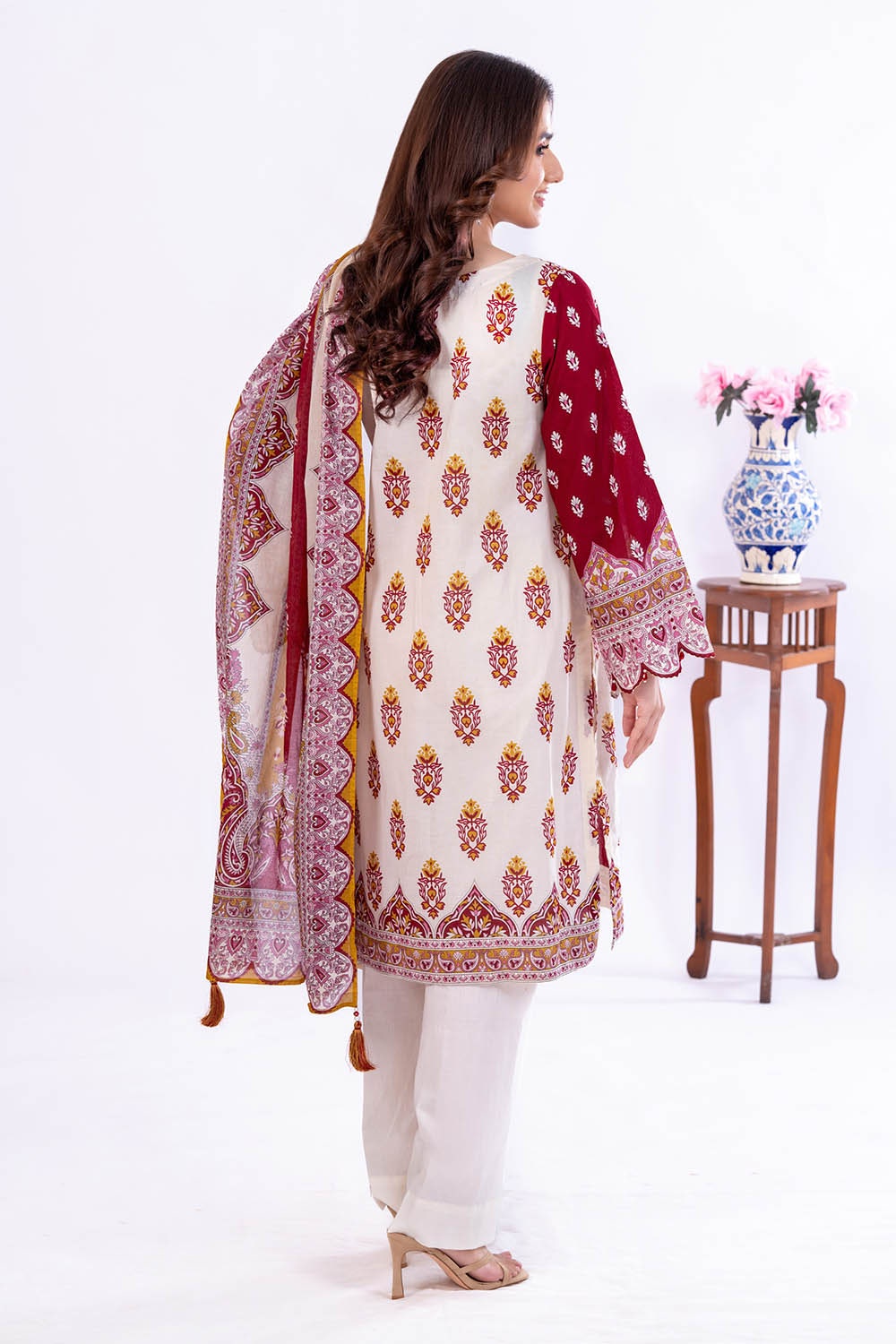 3 Piece Unstitched Printed Lawn Suit CLP-52146