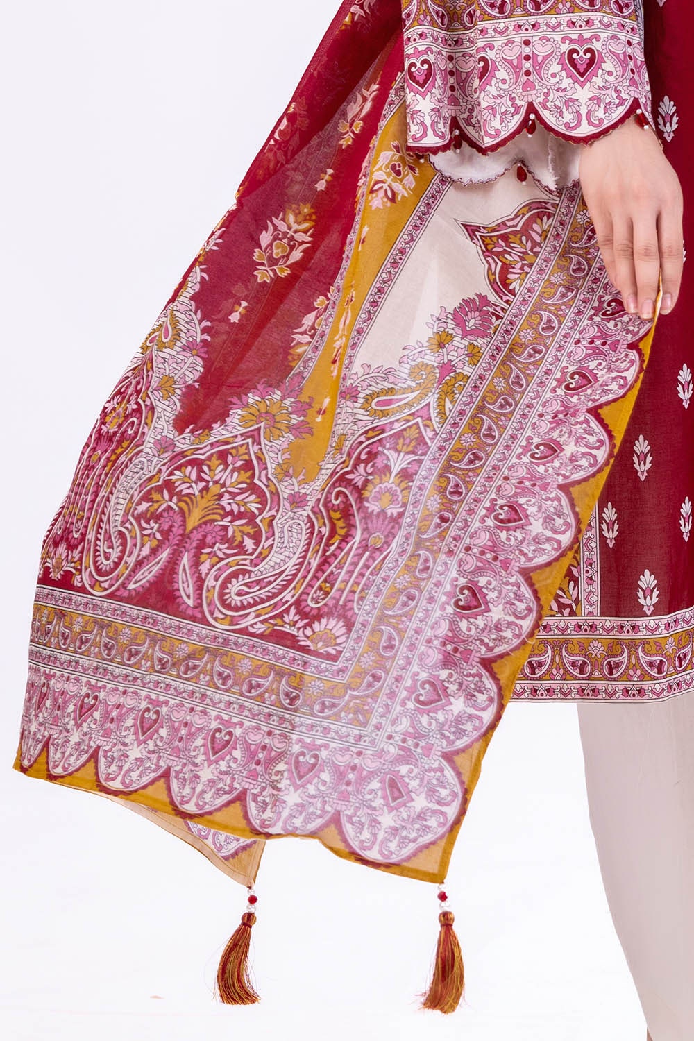 3 Piece Unstitched Printed Lawn Suit CLP-52146