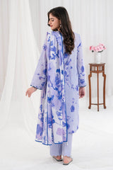 3 Piece Unstitched Printed Lawn Suit CLP-52150