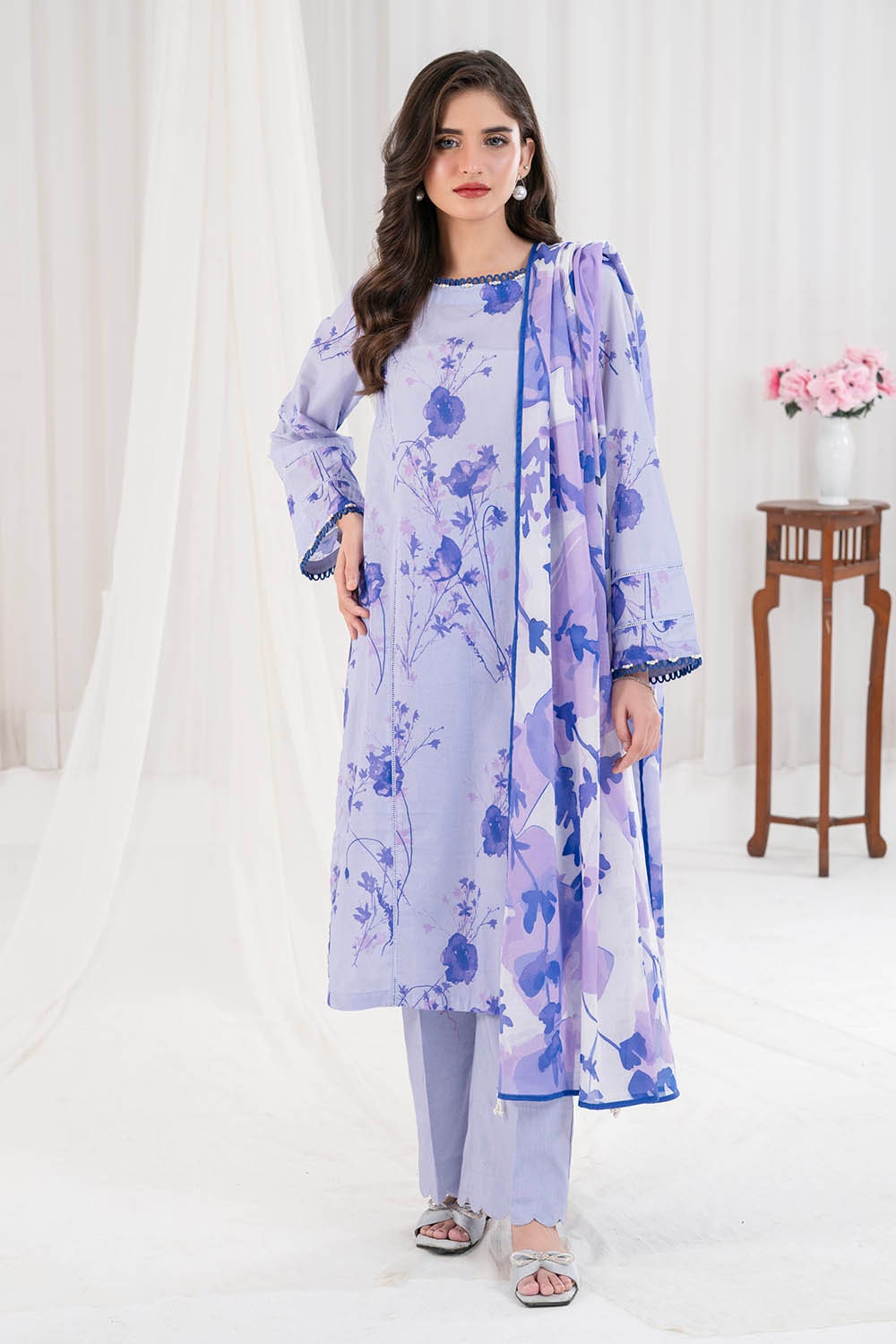 3 Piece Unstitched Printed Lawn Suit CLP-52150