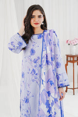 3 Piece Unstitched Printed Lawn Suit CLP-52150