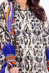 3 Piece Unstitched Printed Lawn Suit CLP-52151