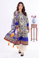 3 Piece Unstitched Printed Lawn Suit CLP-52151