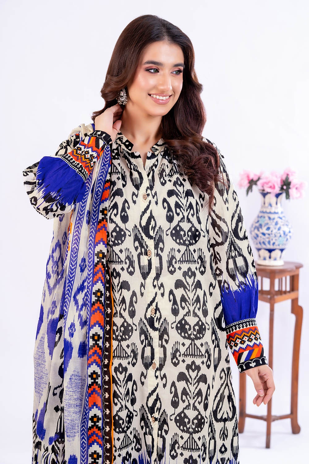 3 Piece Unstitched Printed Lawn Suit CLP-52151