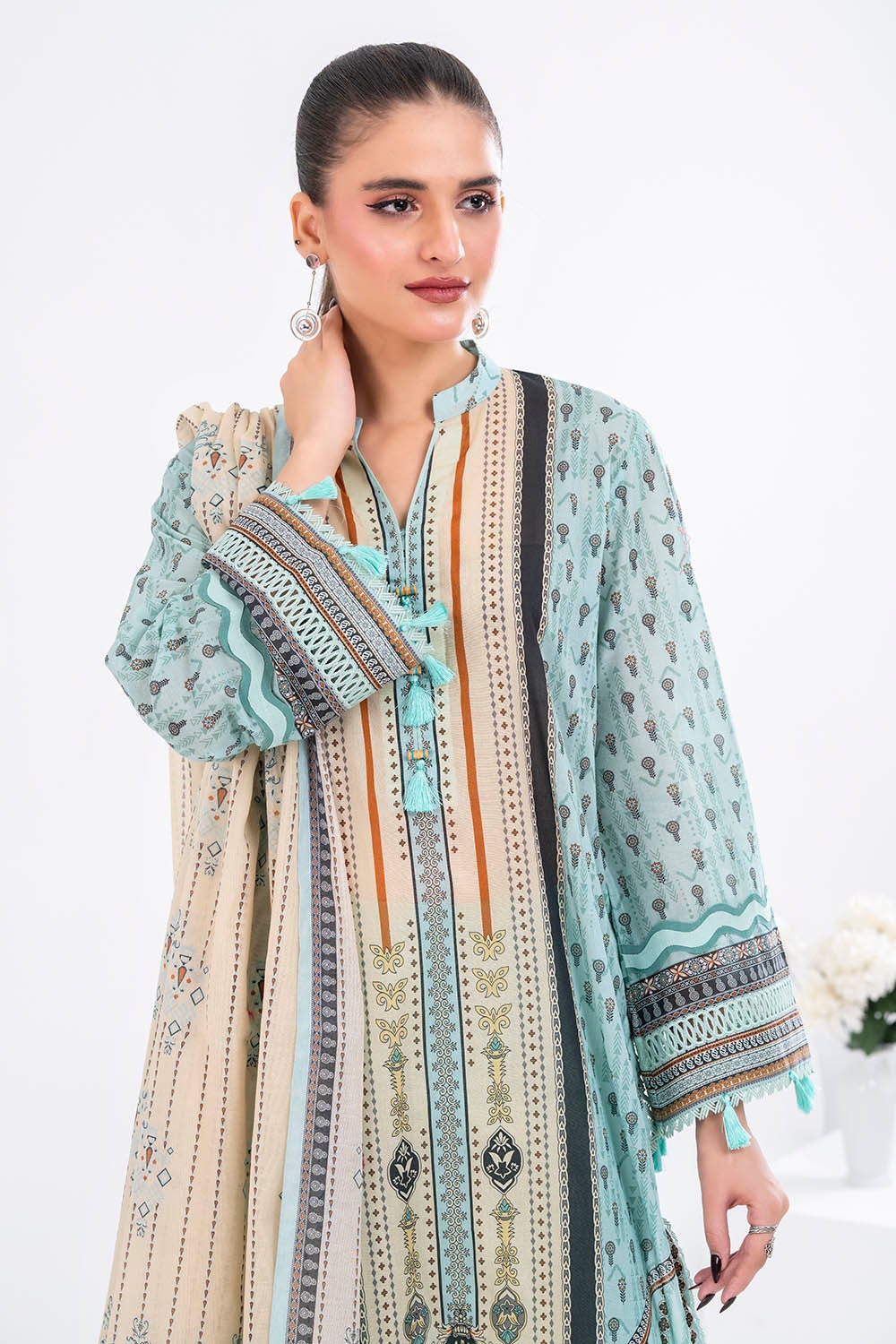 3 Piece Unstitched Printed Lawn Suit CLP-52155