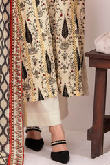 3 Piece Unstitched Printed Lawn Suit CLP-52157