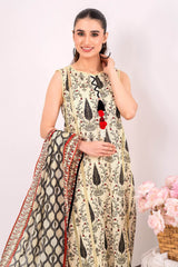 3 Piece Unstitched Printed Lawn Suit CLP-52157