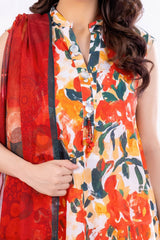 3 Piece Unstitched Printed Lawn Suit CLP-52162