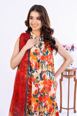 3 Piece Unstitched Printed Lawn Suit CLP-52162