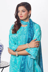 3 Piece Unstitched Printed Lawn Suit CLP-52165