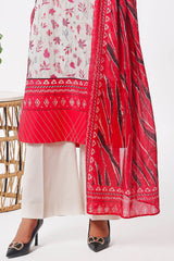 3 Piece Unstitched Printed Lawn Suit CLP-52167