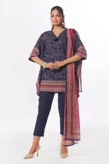 3 Piece Unstitched Printed Lawn Suit CLP-52168