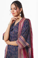 3 Piece Unstitched Printed Lawn Suit CLP-52168