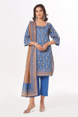 3 Piece Unstitched Printed Lawn Suit CLP-52169