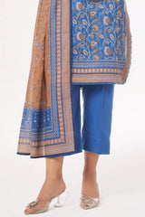 3 Piece Unstitched Printed Lawn Suit CLP-52169