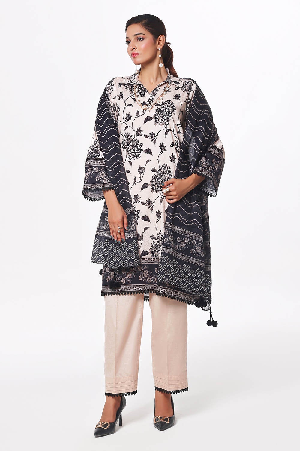 3 Piece Unstitched Printed Lawn Suit CLP-52171