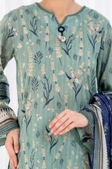 3 Piece Unstitched Printed Lawn Suit CLP-52172