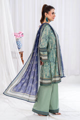 3 Piece Unstitched Printed Lawn Suit CLP-52172
