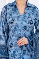 3 Piece Unstitched Printed Lawn Suit CLP-52173