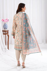 3 Piece Unstitched Printed Lawn Suit CLP-52174