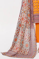 3 Piece Unstitched Printed Lawn Suit CLP-52196