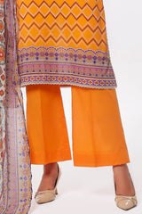 3 Piece Unstitched Printed Lawn Suit CLP-52196