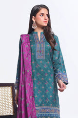 3 Piece Unstitched Printed Lawn Suit CLP-52208