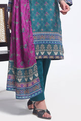 3 Piece Unstitched Printed Lawn Suit CLP-52208