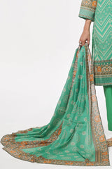 3 Piece Unstitched Printed Lawn Suit CLP-52212