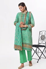 3 Piece Unstitched Printed Lawn Suit CLP-52212