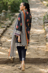 3 Piece Unstitched Printed Lawn Suit SD-52002
