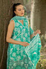 3 Piece Unstitched Printed Lawn Suit SD-52094