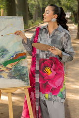 3 Piece Unstitched Printed Lawn Suit SD-52098