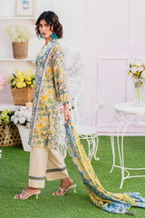 3 Piece Unstitched Printed Lawn Suit SD-52112