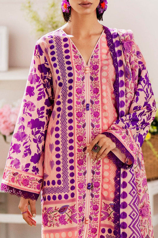 3 Piece Unstitched Printed Lawn Suit SD-52119