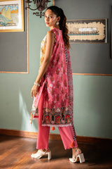 3 Piece Unstitched Printed Lawn Suit SD-52140