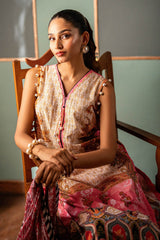 3 Piece Unstitched Printed Lawn Suit SD-52140