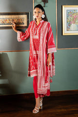 3 Piece Unstitched Printed Lawn Suit SD-52142