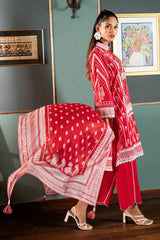 3 Piece Unstitched Printed Lawn Suit SD-52142
