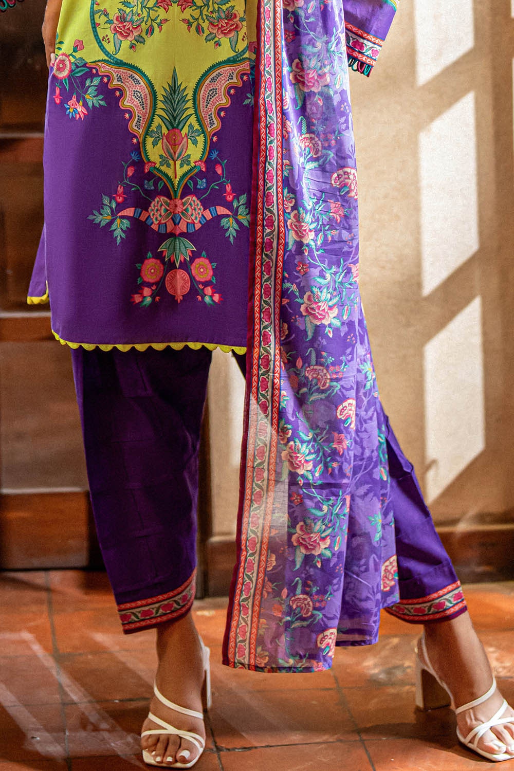 3 Piece Unstitched Printed Lawn Suit SD-52144