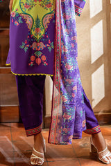 3 Piece Unstitched Printed Lawn Suit SD-52144